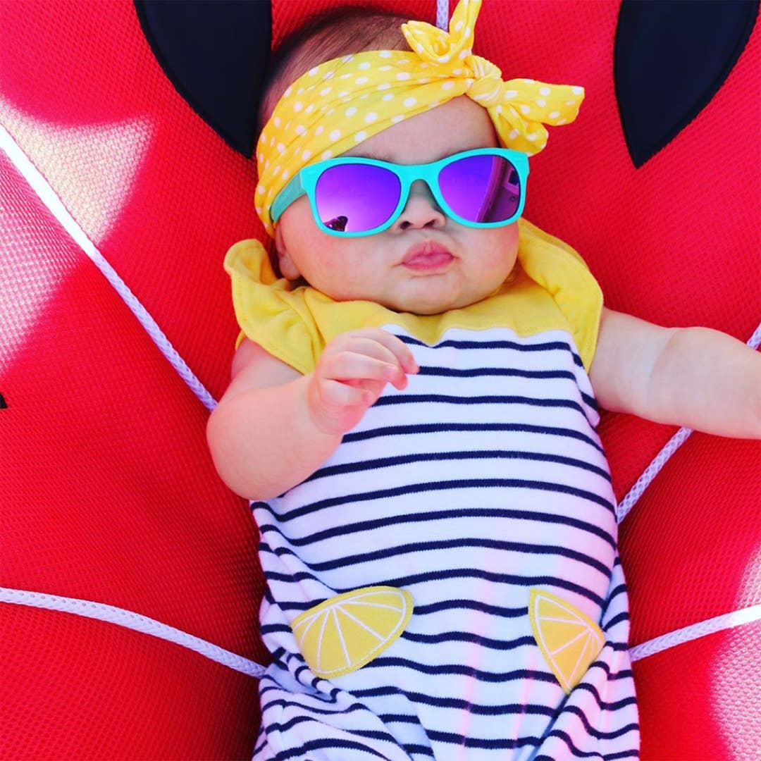 Mint Sunglasses: Toddler (Ages 2-4) / Blue Polarized Lens