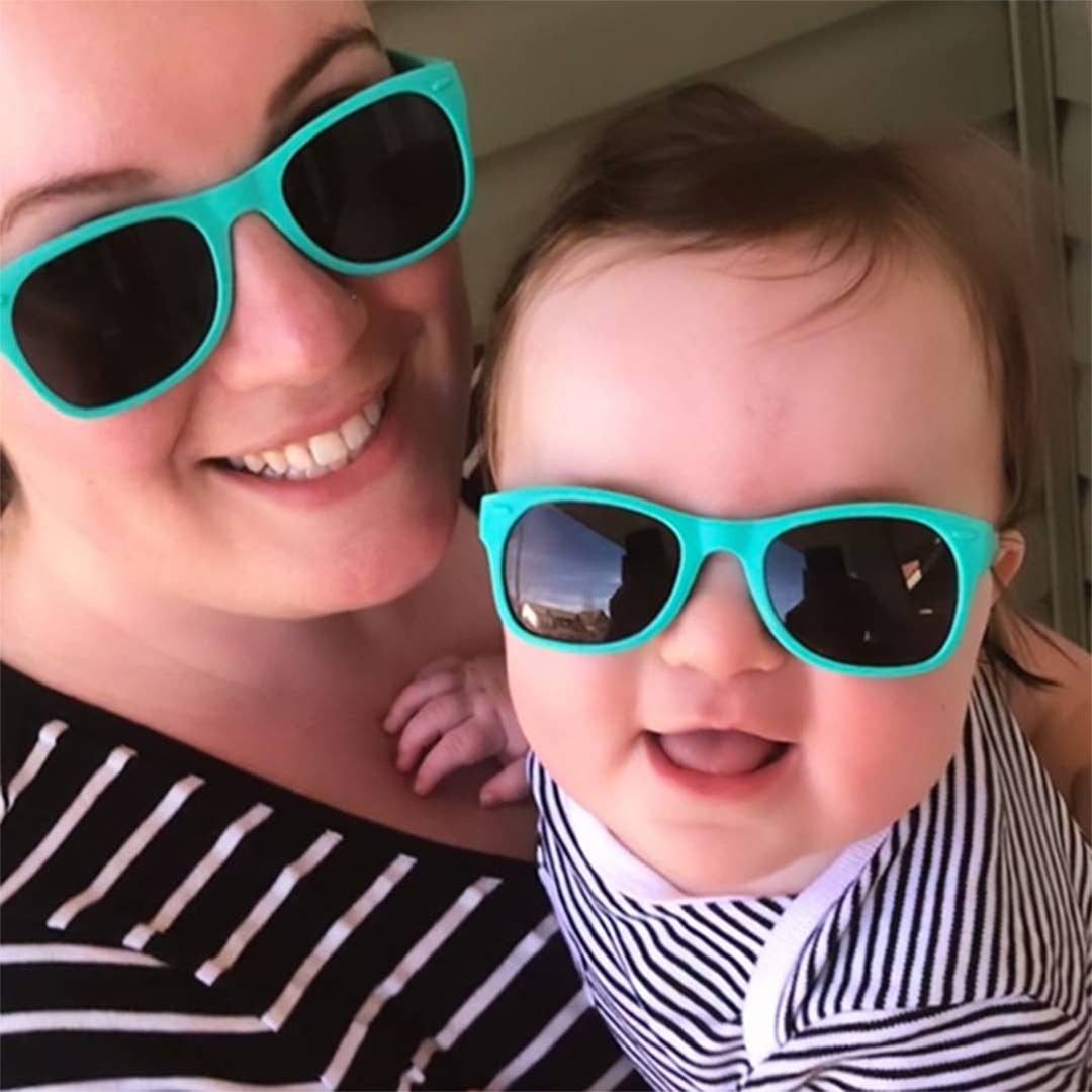 Mint Sunglasses: Toddler (Ages 2-4) / Blue Polarized Lens