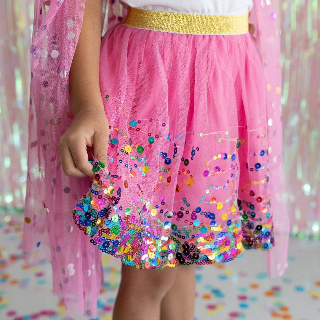 Raspberry Confetti Tutu - Dress Up Skirt - Kids Tutu