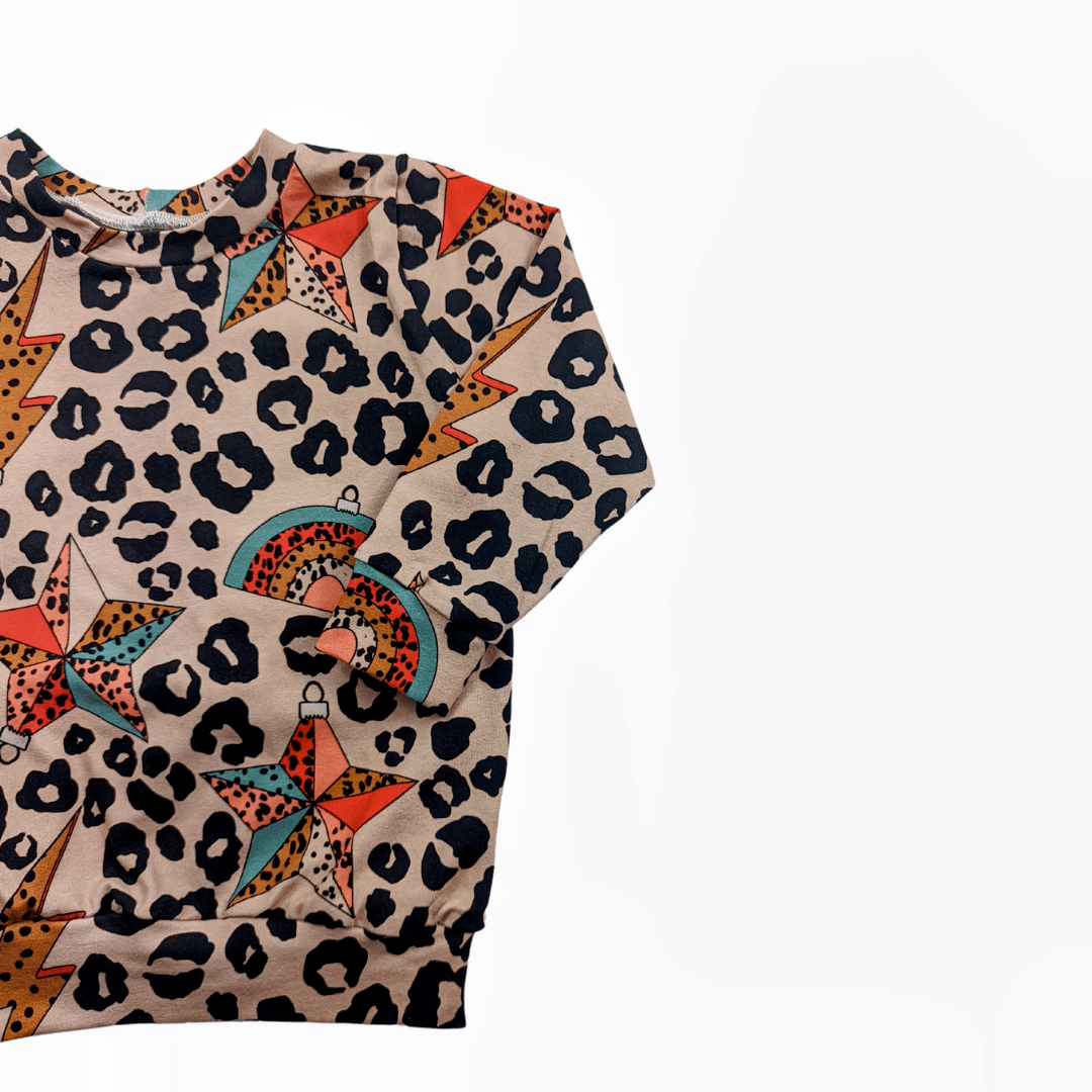 Christmas Print Lightweight Sweatshirt
