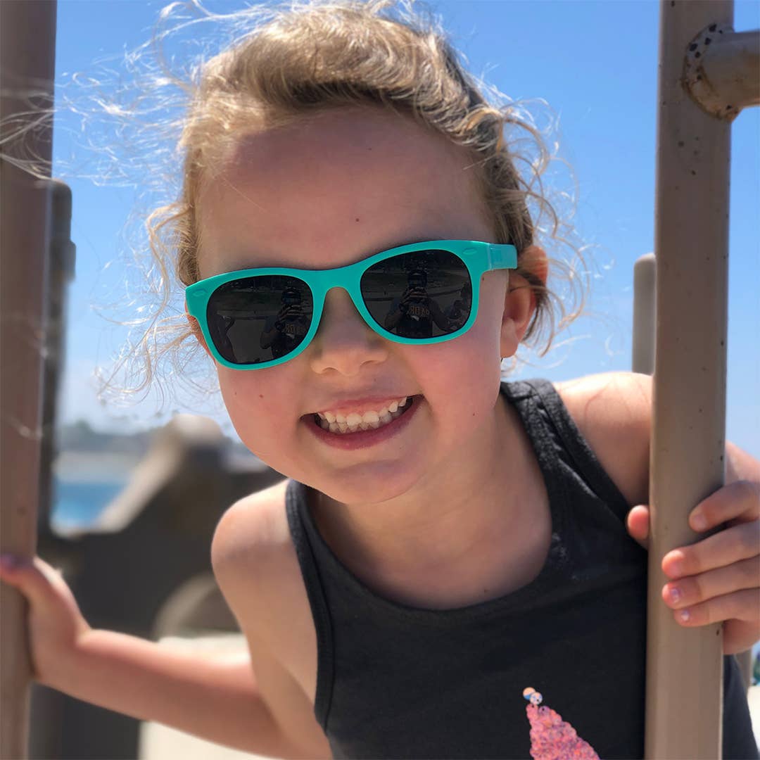 Mint Sunglasses: Toddler (Ages 2-4) / Blue Polarized Lens