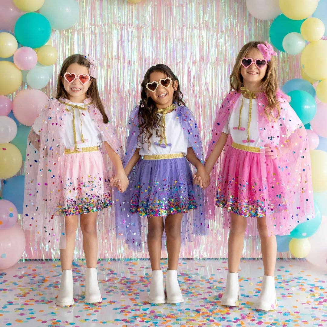 Raspberry Confetti Tutu - Dress Up Skirt - Kids Tutu