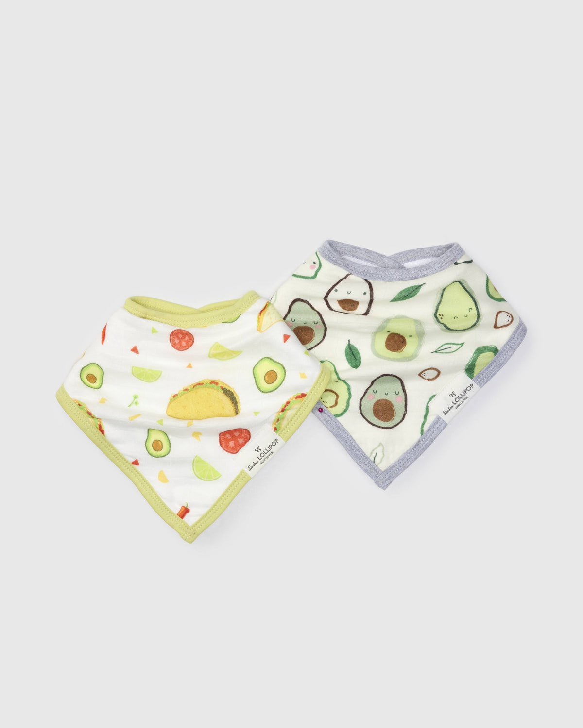 Muslin Bandana Bib Set