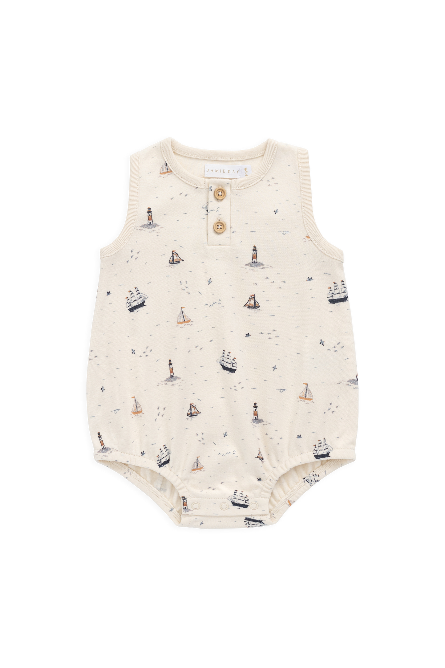 Archie Playsuit Organic Cotton