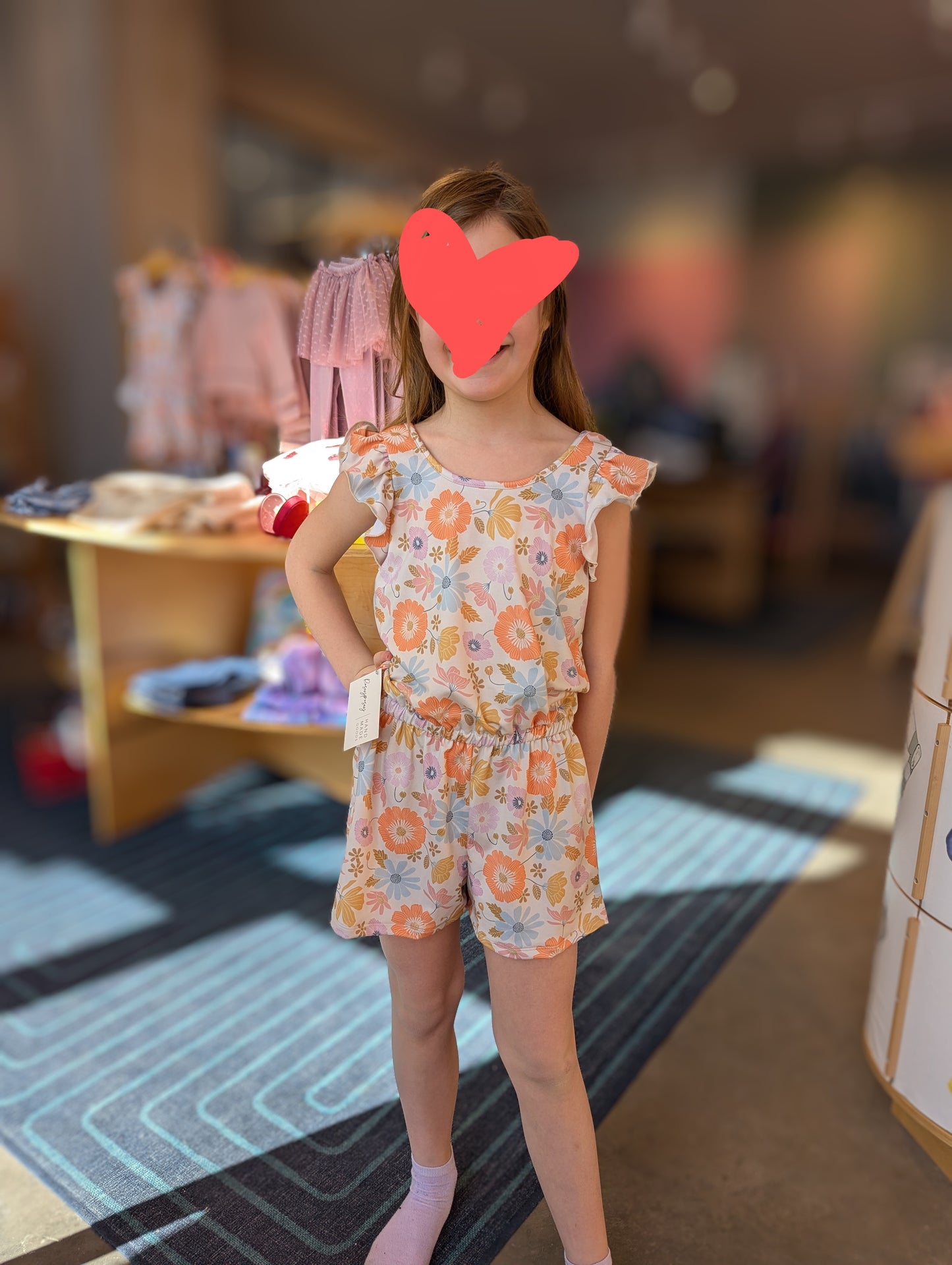 Flutter Sleeve Shorts Romper