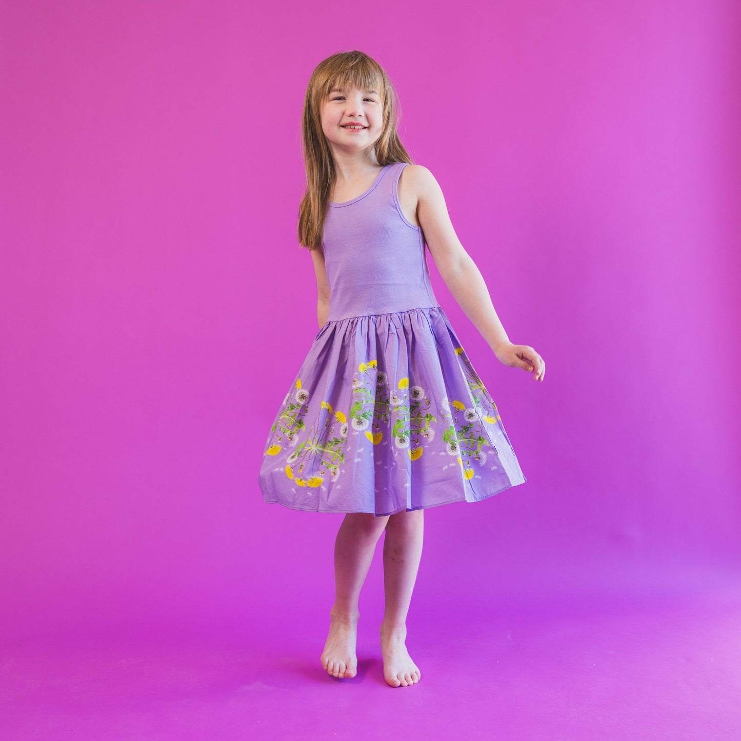 Cassandra Wild Dandelions Dress
