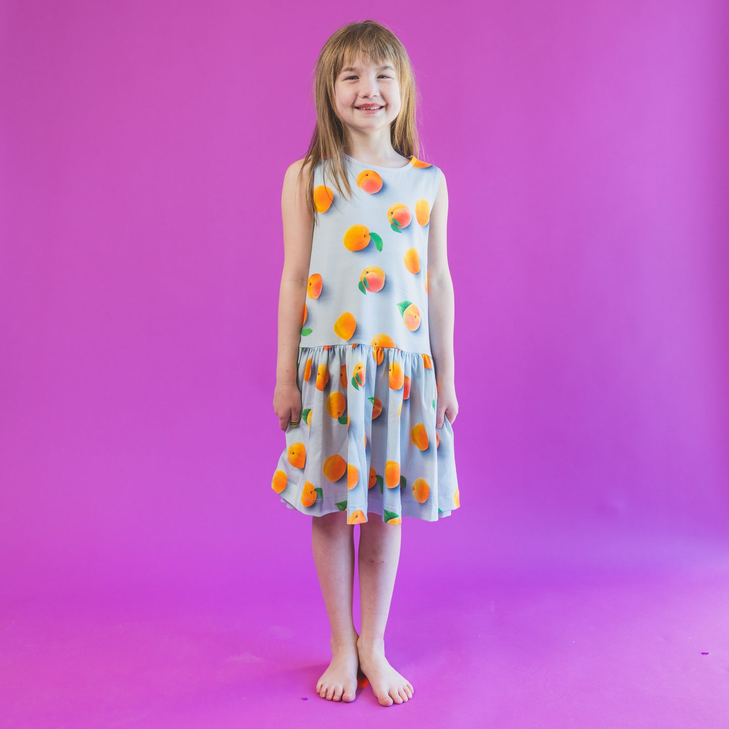 Candece Dress Fresh Apricots