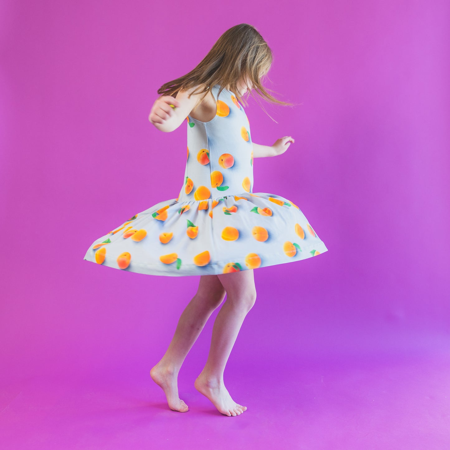 Candece Dress Fresh Apricots