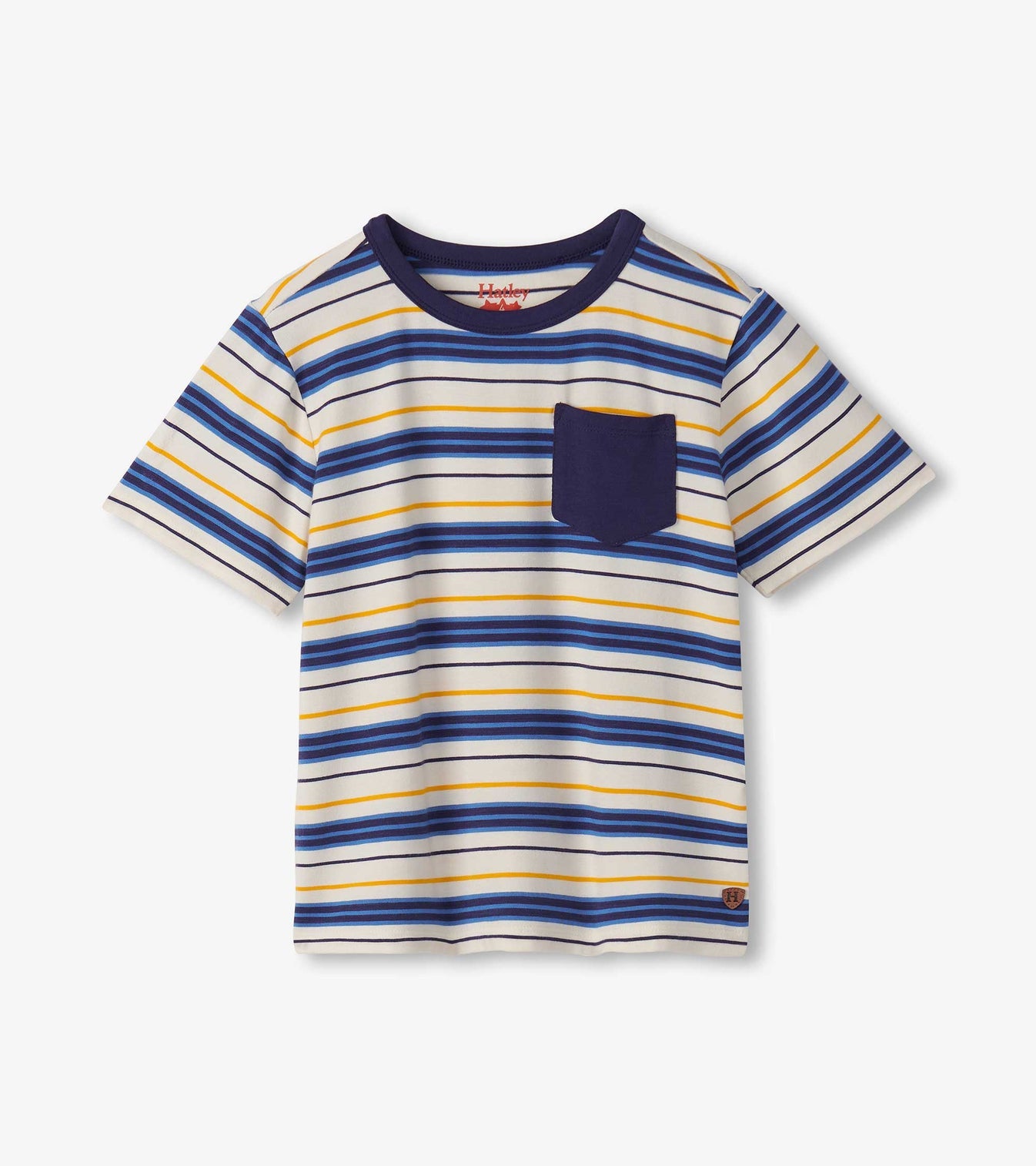 Blue Stripes Bamboo Tee
