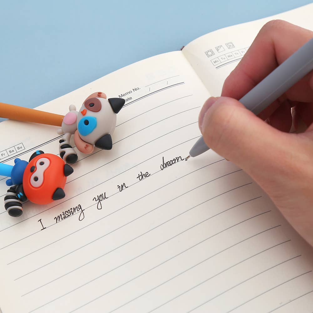 22669 Raccoon Wiggle Gel Pen-36