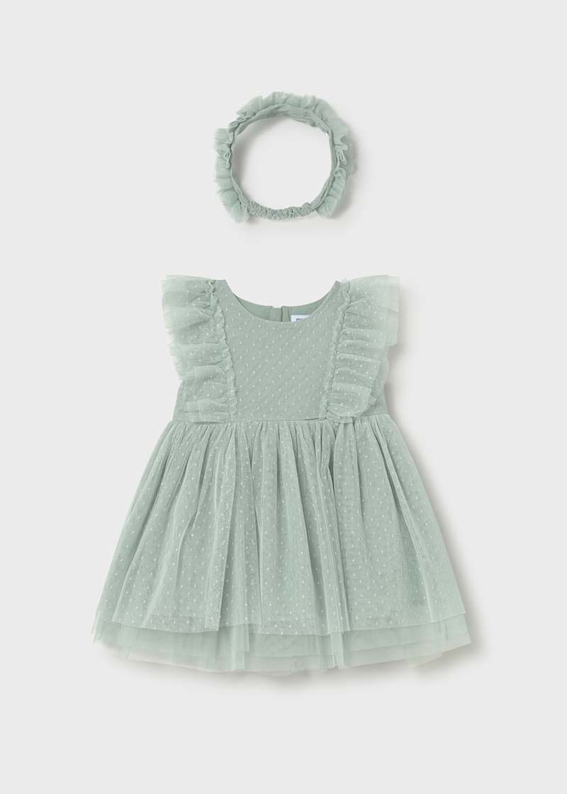 Tulle Dress w/Headband