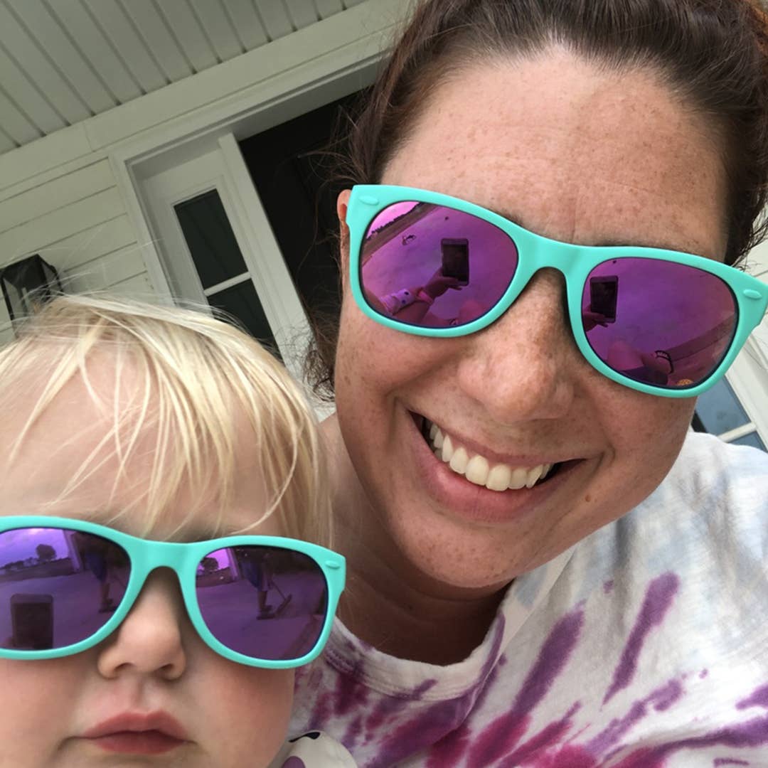 Mint Sunglasses: Toddler (Ages 2-4) / Blue Polarized Lens