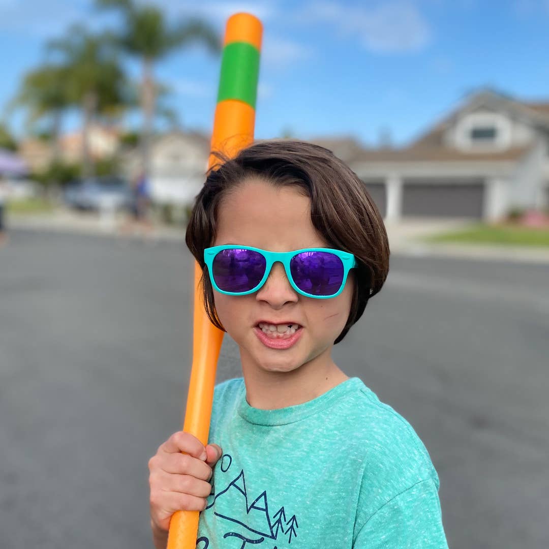 Mint Sunglasses: Toddler (Ages 2-4) / Blue Polarized Lens