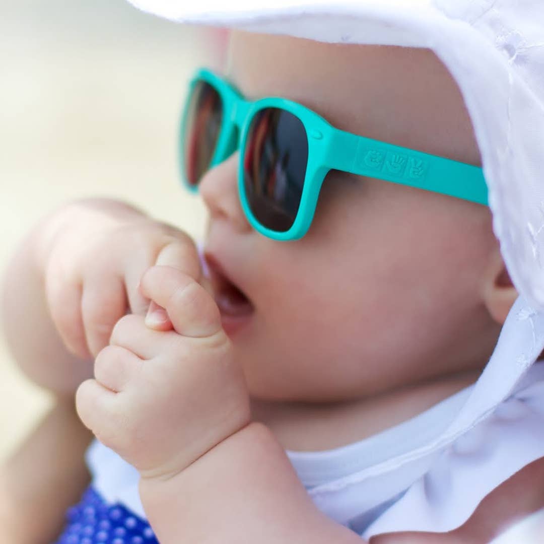 Mint Sunglasses: Toddler (Ages 2-4) / Blue Polarized Lens