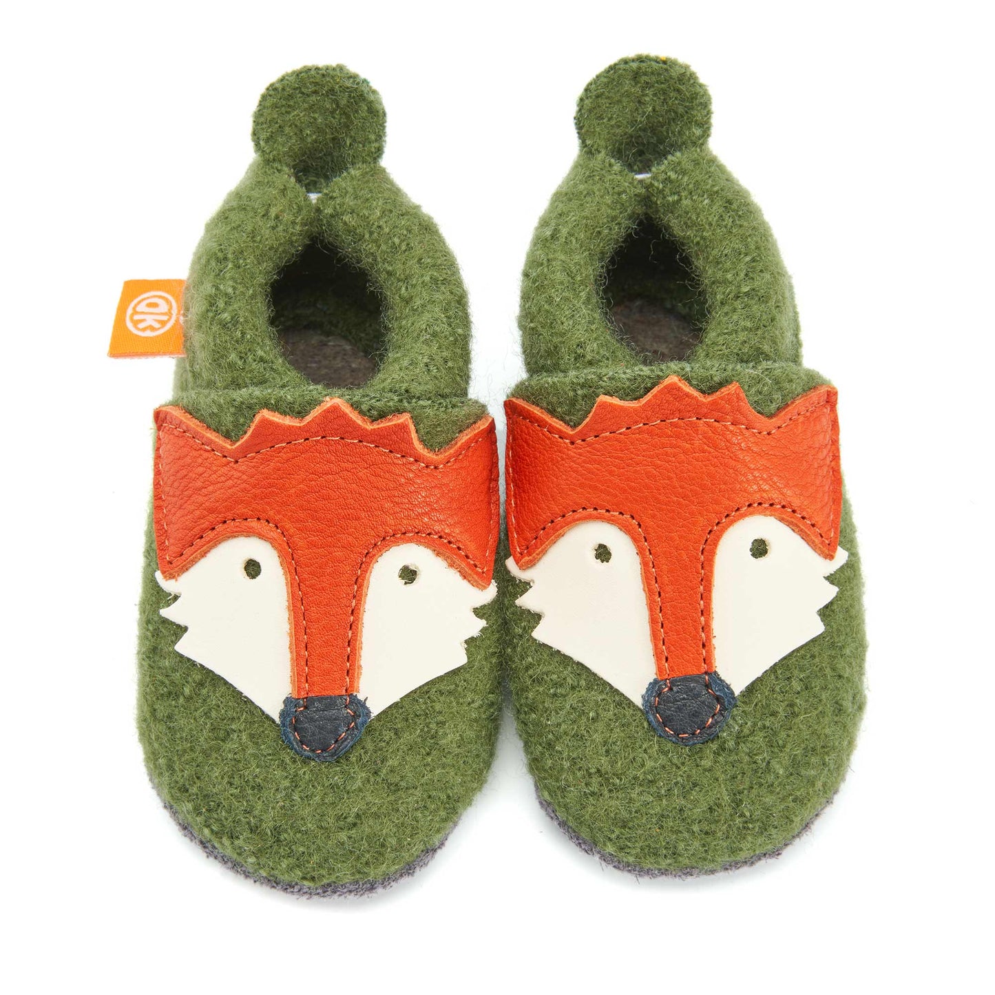 Wolli Franz the Fox Felt Slippers