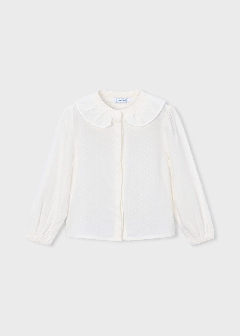 Collared Blouse LS