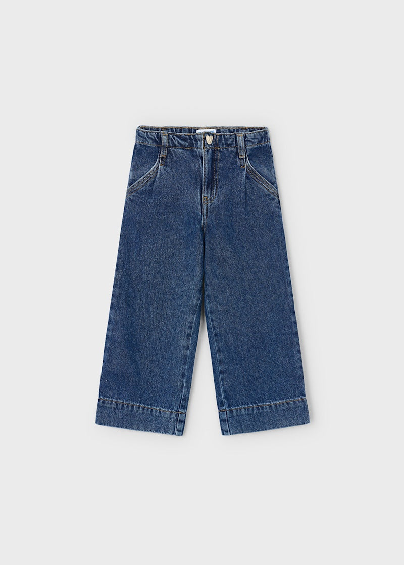 Denim Trouser Wide Leg
