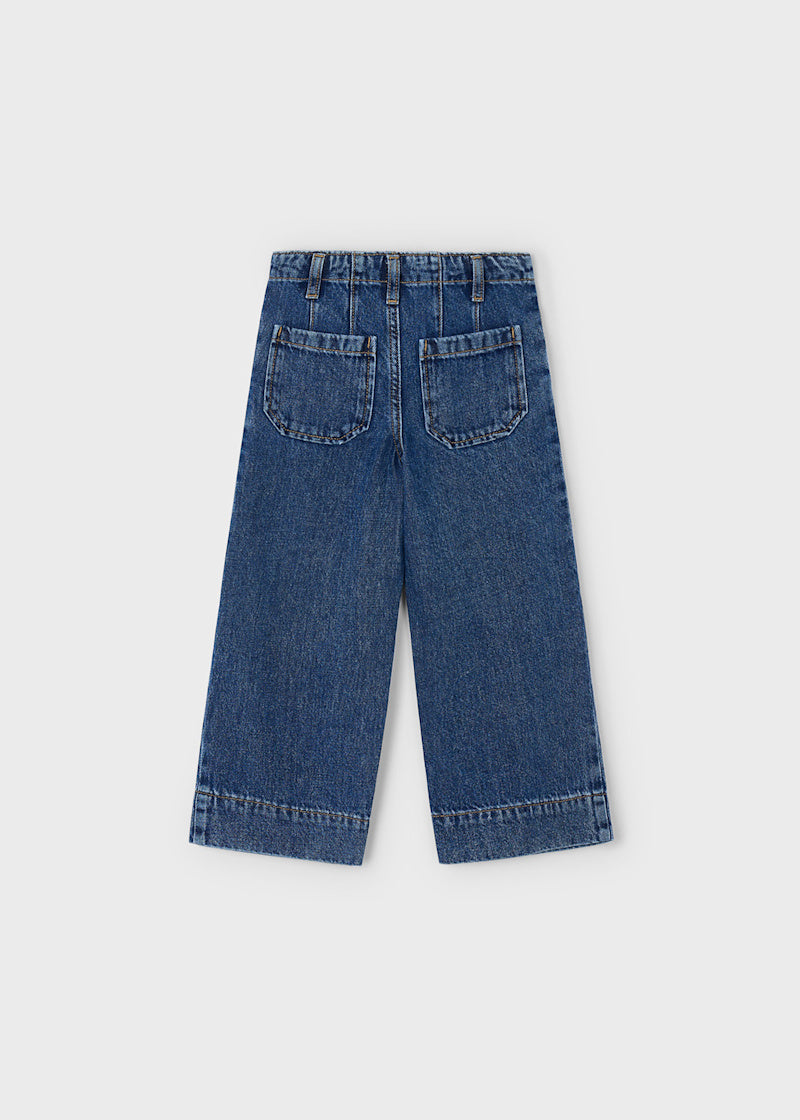 Denim Trouser Wide Leg