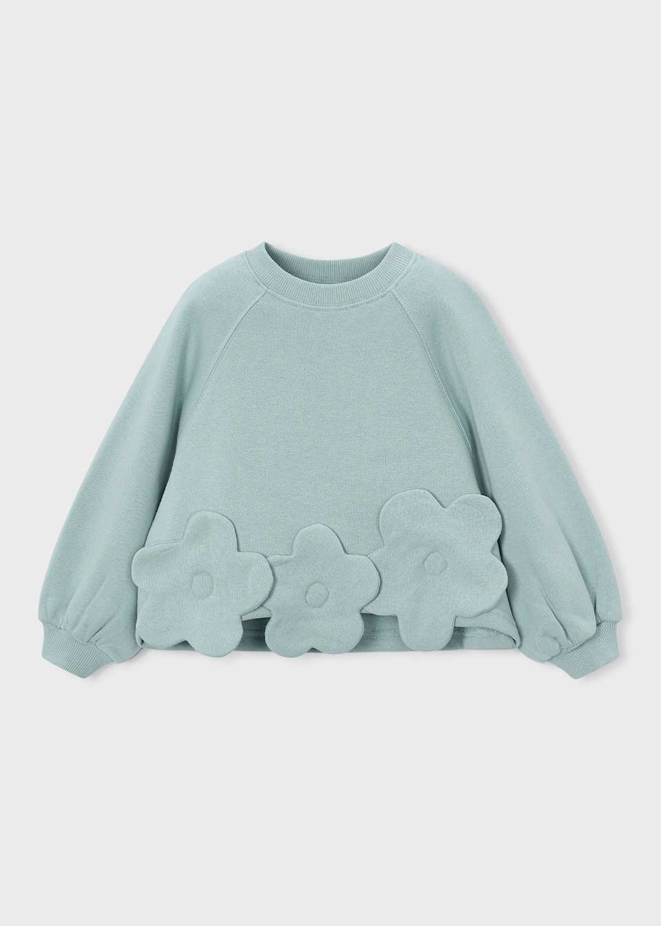 Floral Applique Sweatshirt