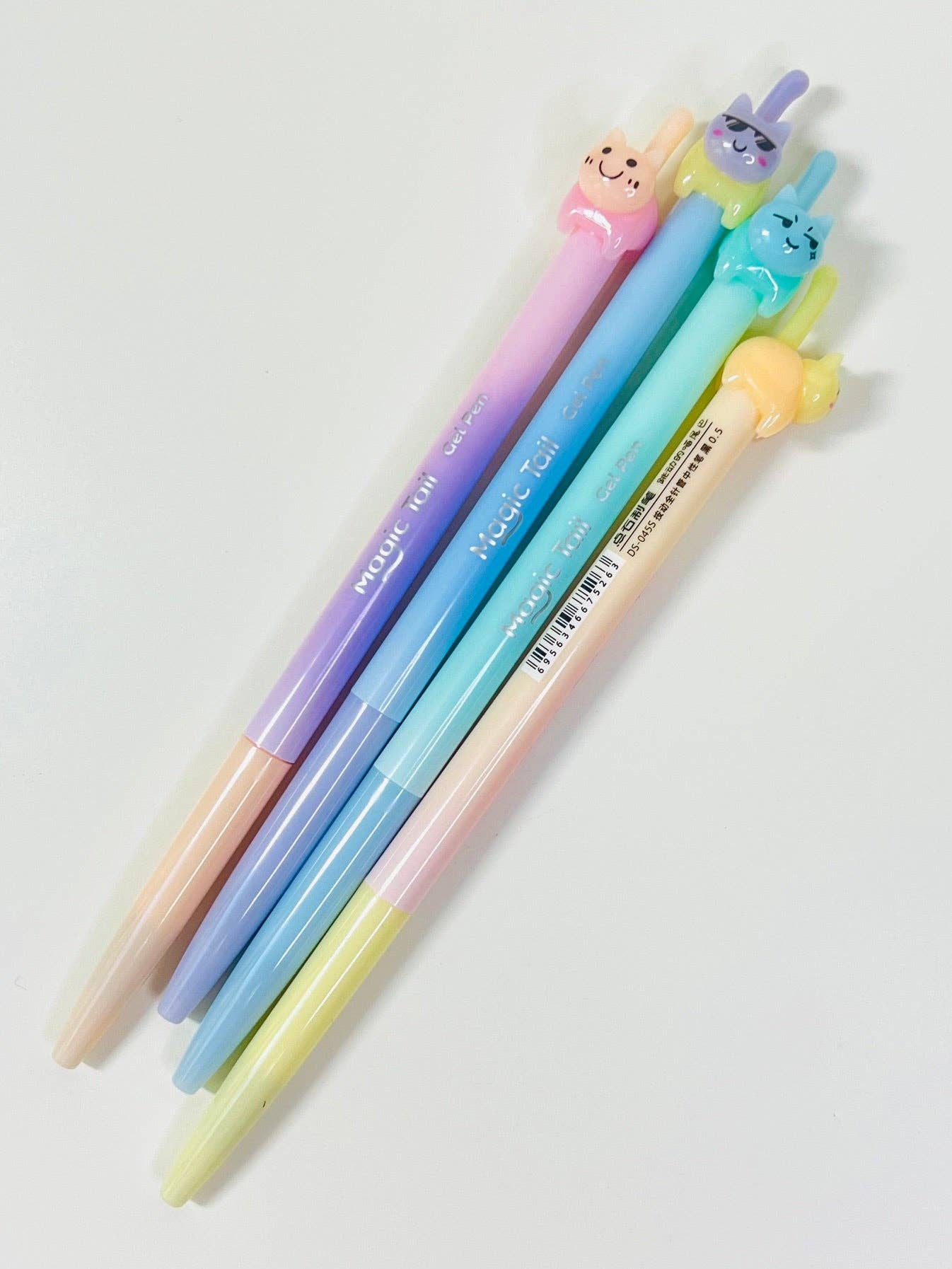 22189 Cat Tail Colors Gel Pen-48