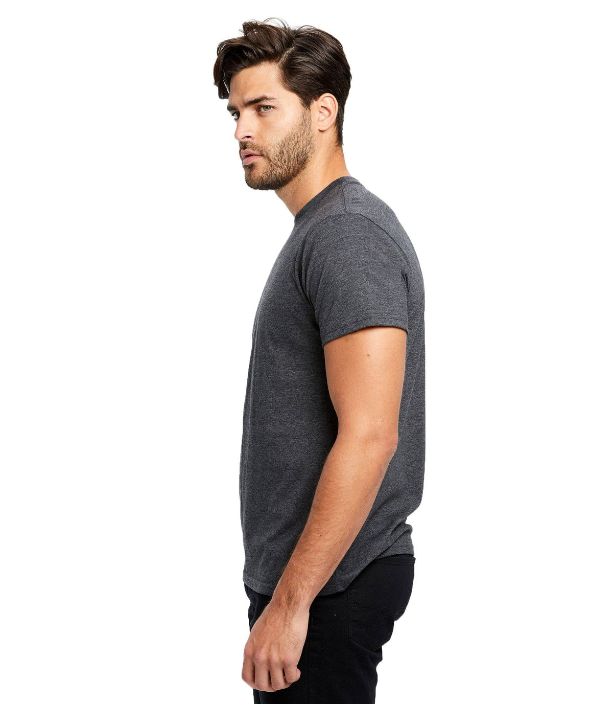 Unisex Classic Short Sleeve Crew Neck, 30 singles: Black / XXL