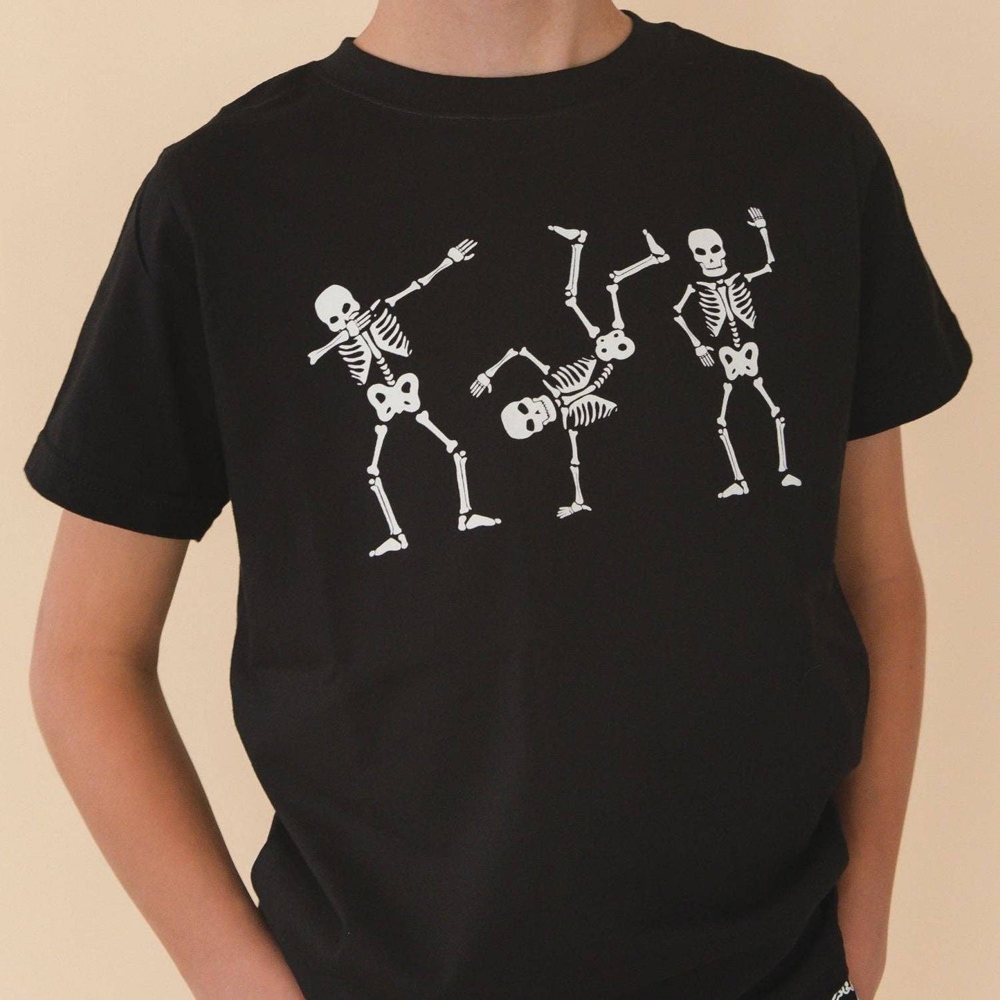 Glow In The Dark Silly Skelly Tee