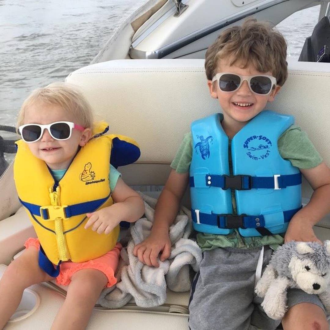 Frost Sunglasses: Toddler (Ages 2-4) / Blue Lens
