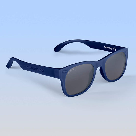 Navy Sunnies: Ages 0-2 / Chrome Polarized Lens