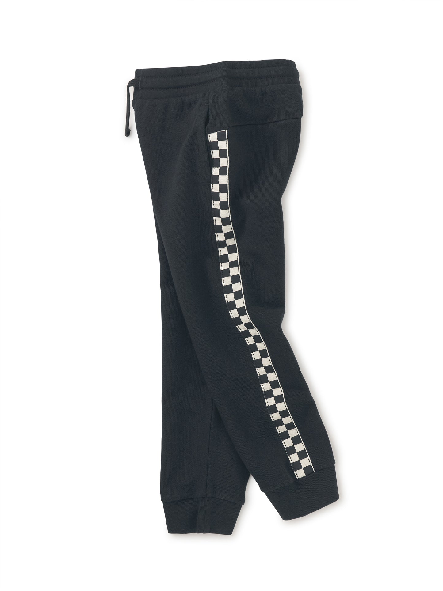 Stripe-out Joggers Black