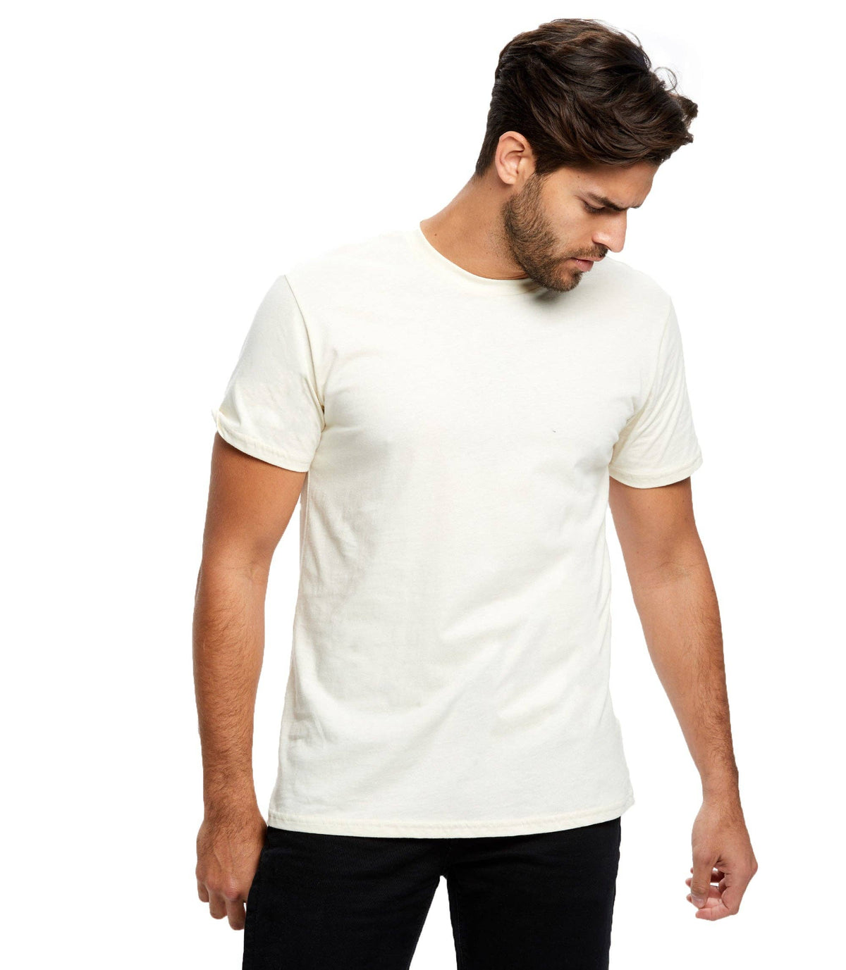 Unisex Classic Short Sleeve Crew Neck, 30 singles: Black / S