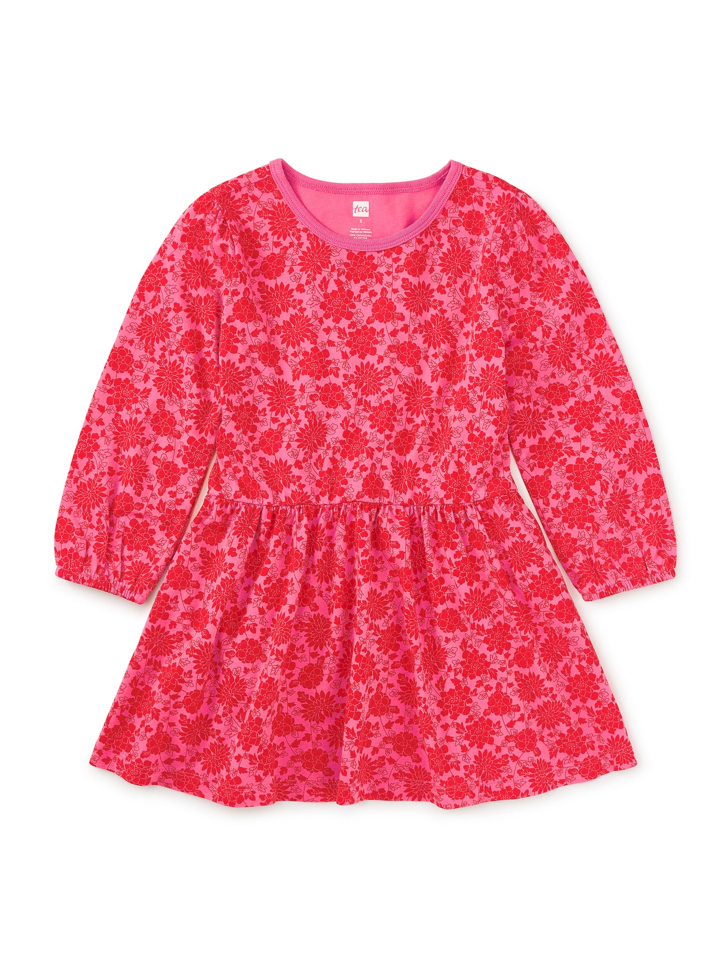 Blouson Sleeve Pocket Dress