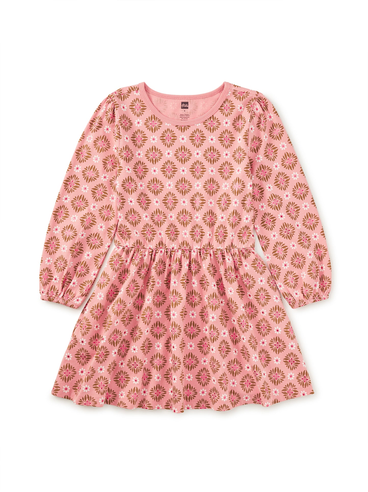 Blouson Sleeve Pocket Dress