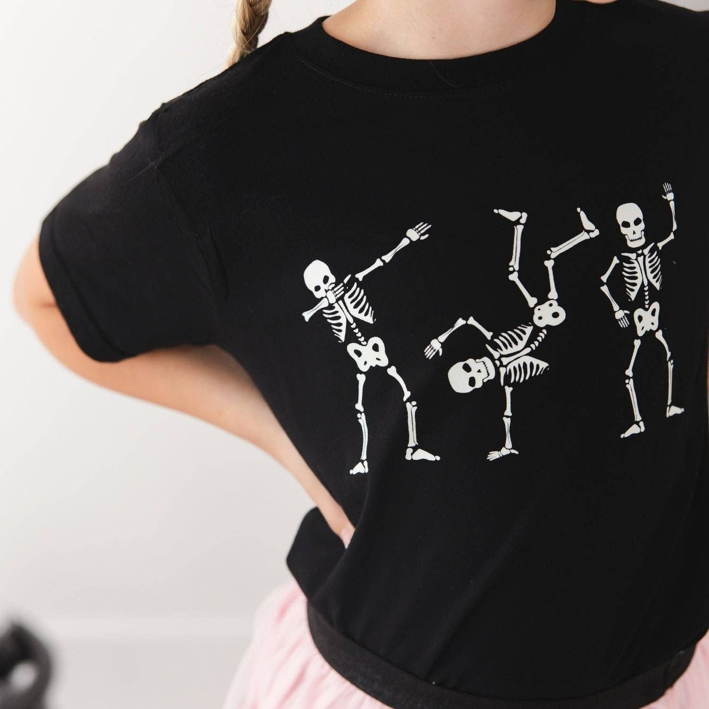 Glow In The Dark Silly Skelly Tee