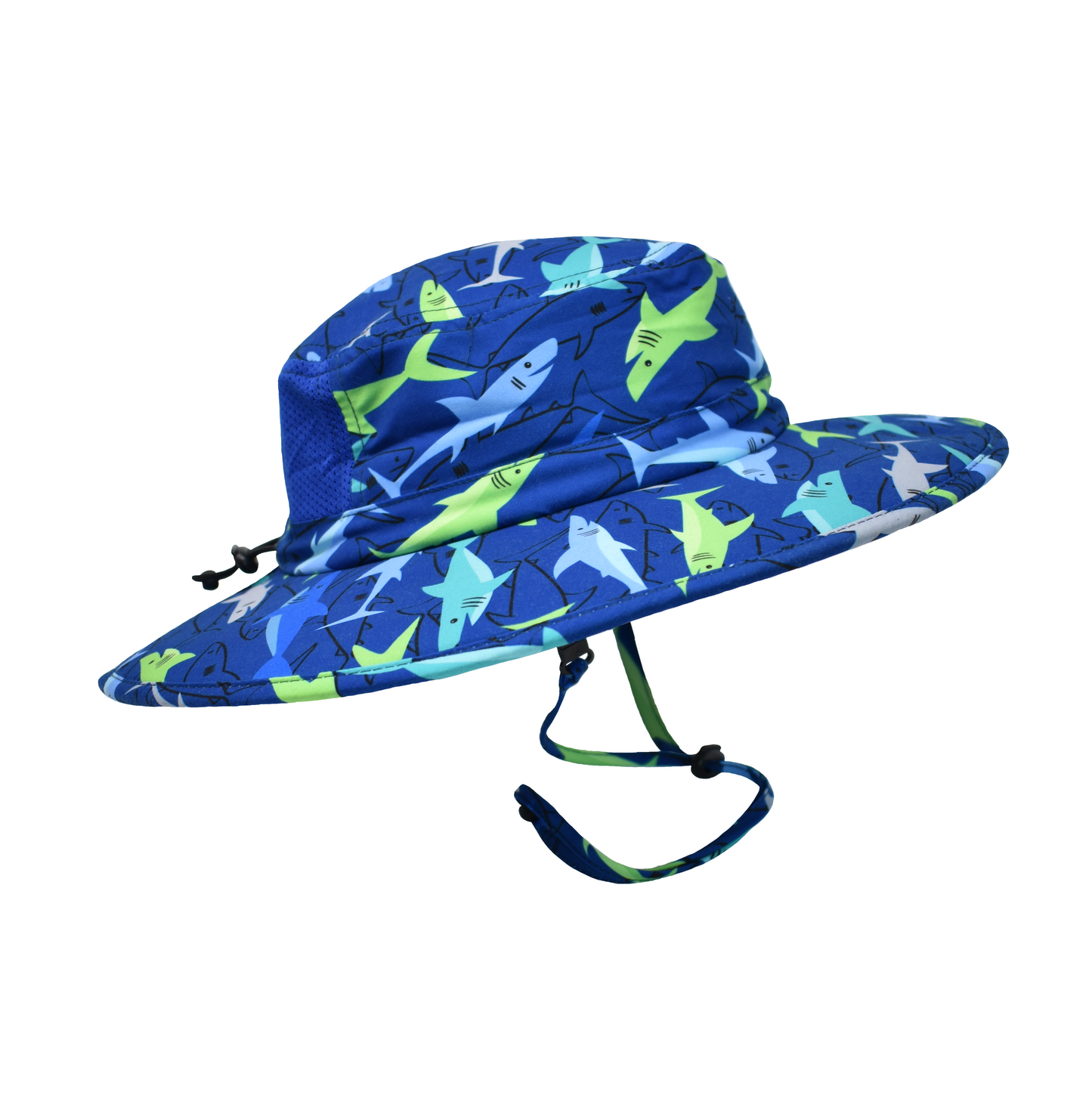 Kids UPF50+ Kai Adventure Hat for Boys and Girls: Navy / Medium