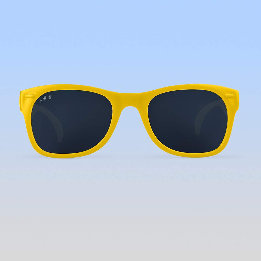 Yellow Sunglasses: Baby (Ages 0-2) / Blue Polarized Lens