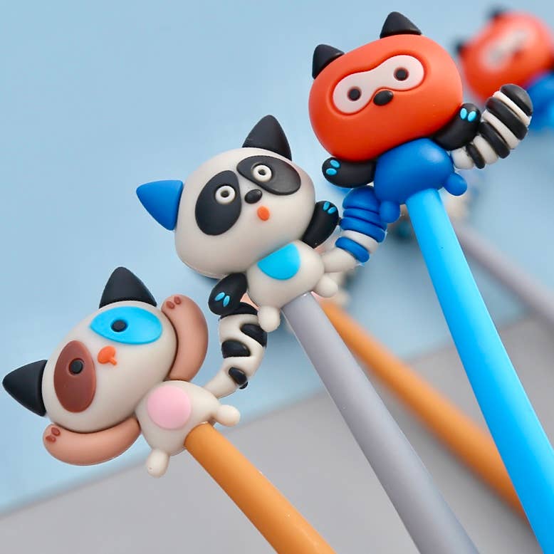 22669 Raccoon Wiggle Gel Pen-36