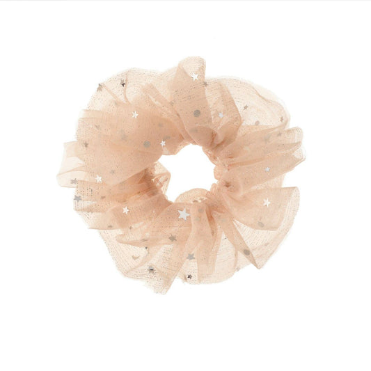 Sparkle Tulle Ruffle Scrunchie