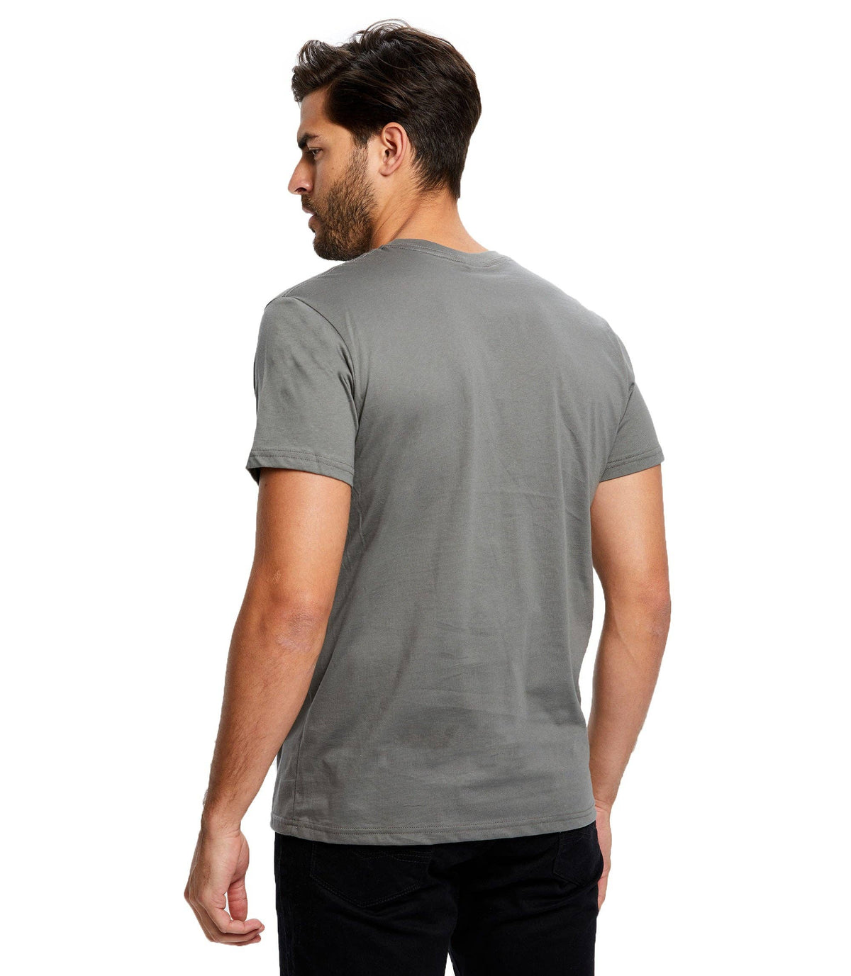 Unisex Classic Short Sleeve Crew Neck, 30 singles: Black / XXL