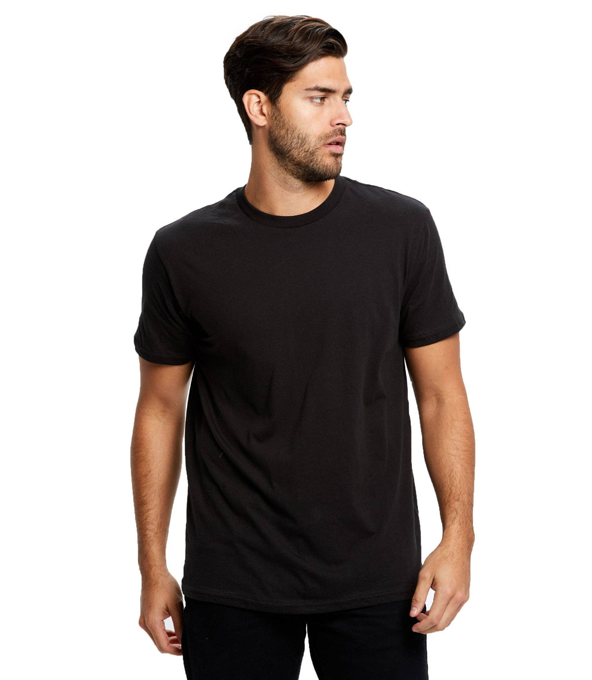 Unisex Classic Short Sleeve Crew Neck, 30 singles: Black / S
