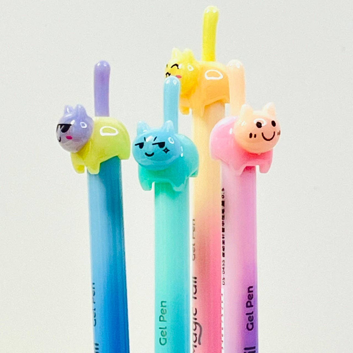 22189 Cat Tail Colors Gel Pen-48