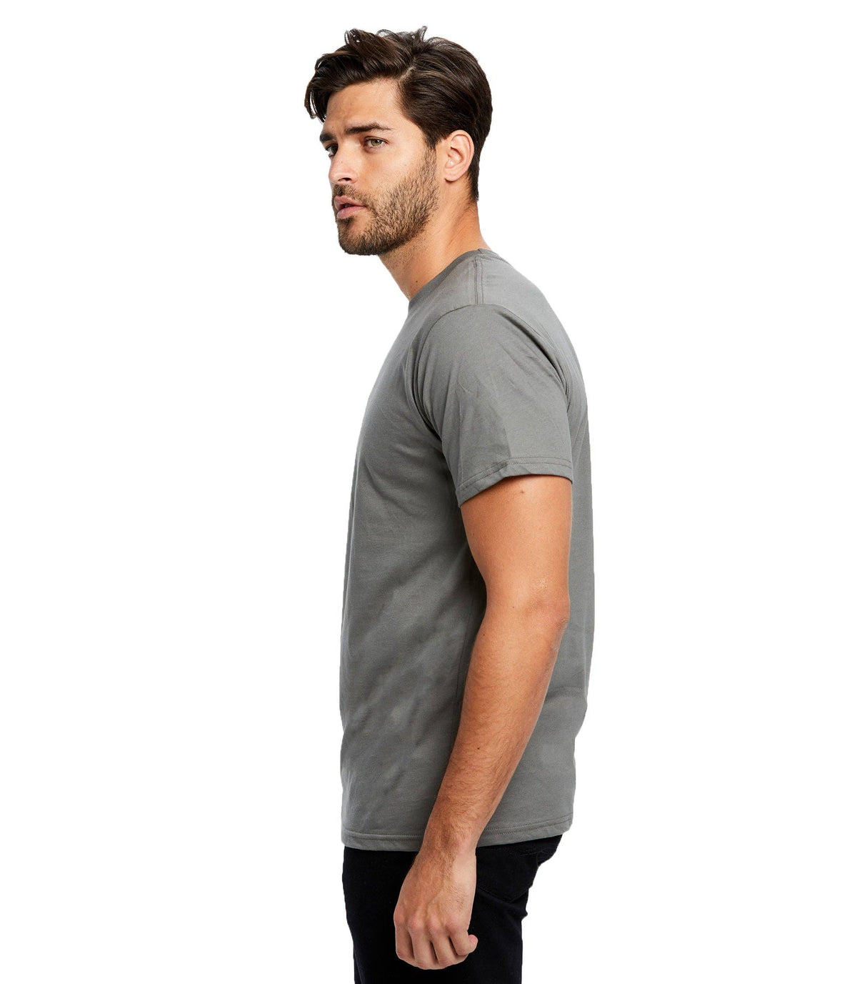 Unisex Classic Short Sleeve Crew Neck, 30 singles: Black / XL