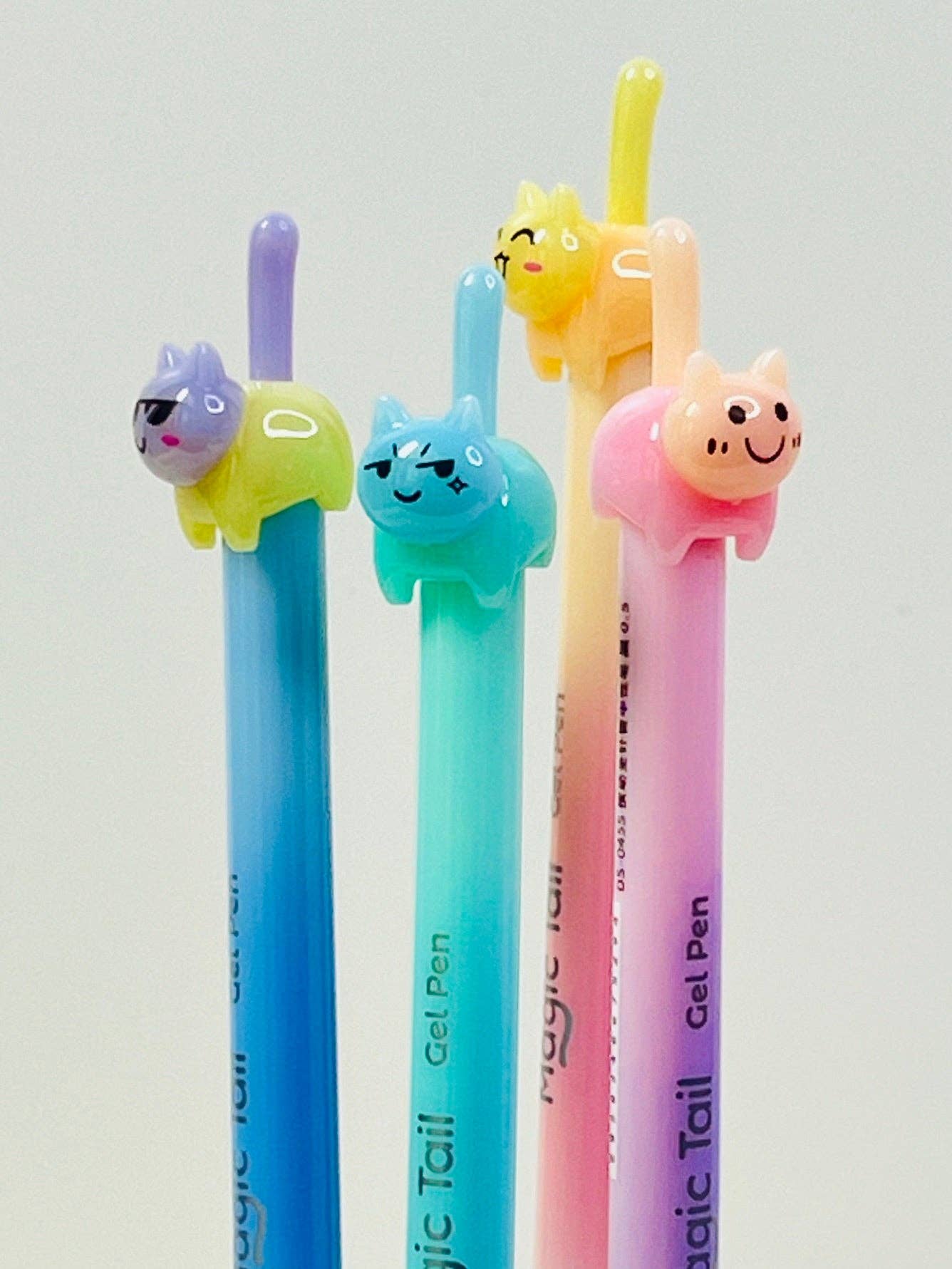 22189 Cat Tail Colors Gel Pen-48
