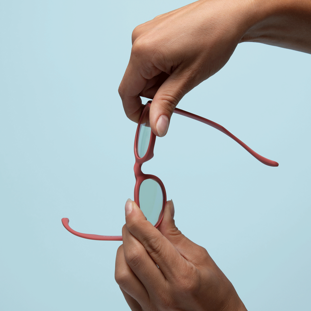 Round Sunglasses | Plum: Plum Frame / Polarized Mirrored (Rose Gold) Lens / Junior (Ages 5+)