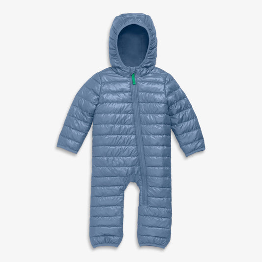 Baby Lightweight Puffer Suit: Dusk