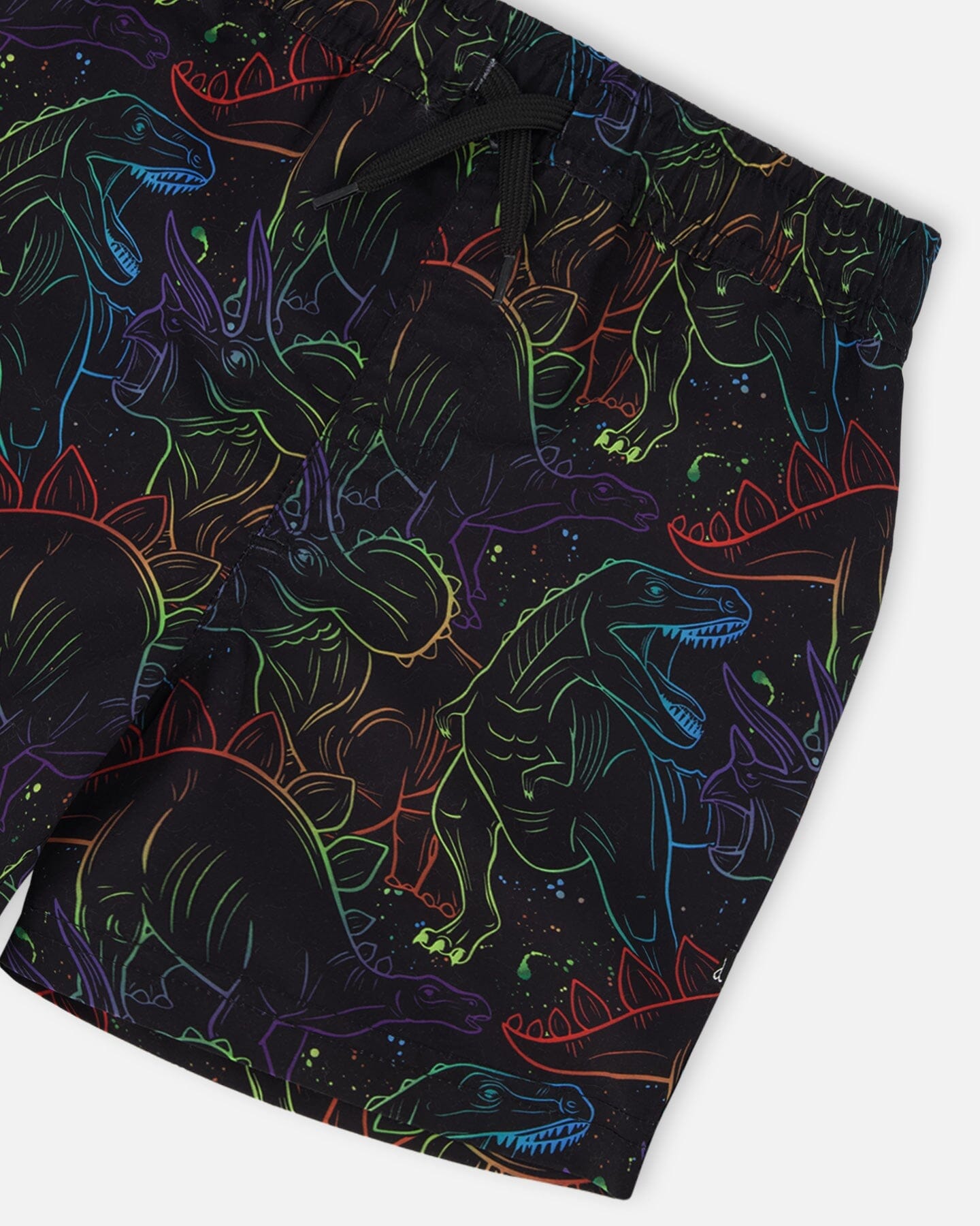 Swim Trunk Dino Black Gradient