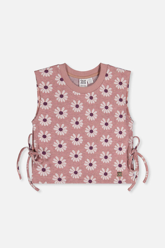 Jacquard Floral Vest