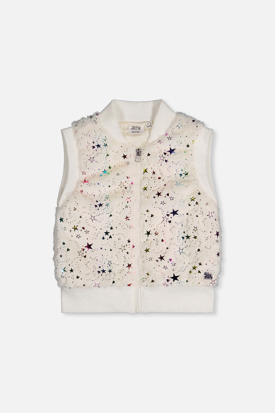 Sleeveless Vest Rainbow Star