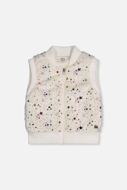 Sleeveless Vest Rainbow Star
