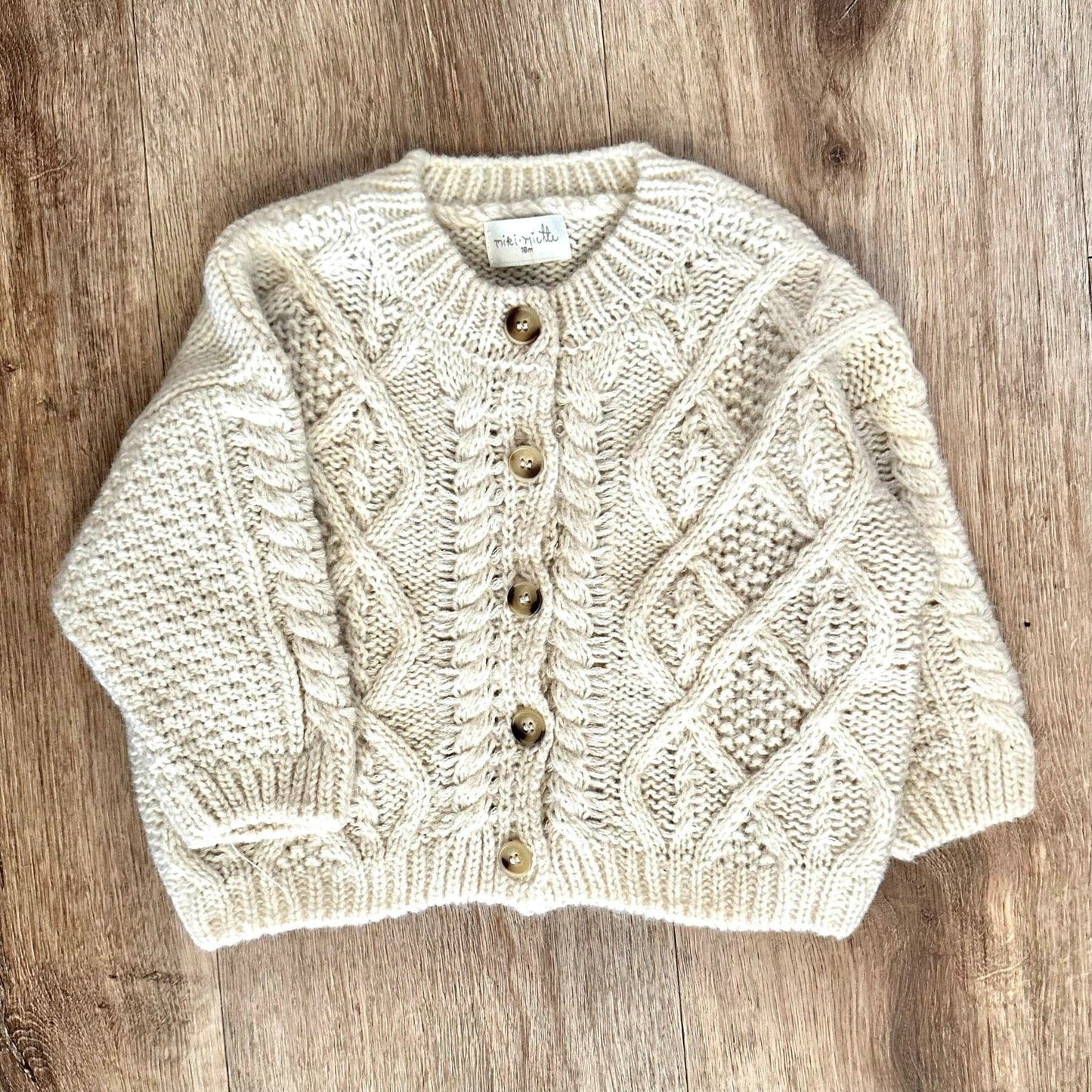 Chunky Cable Cardigan