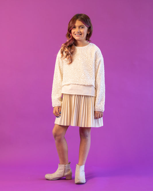 Sequined Dress - 2 pc